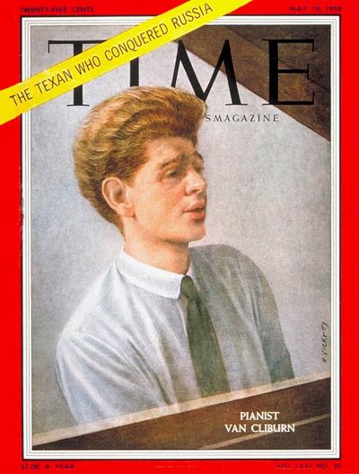 Van Cliburn Newsweek